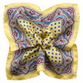Yellow jacquard