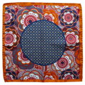 Floral Circle Orange
