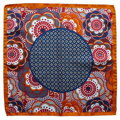 Floral Circle Orange