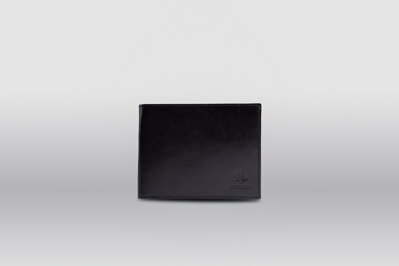 Peňaženka čierna - modrá
