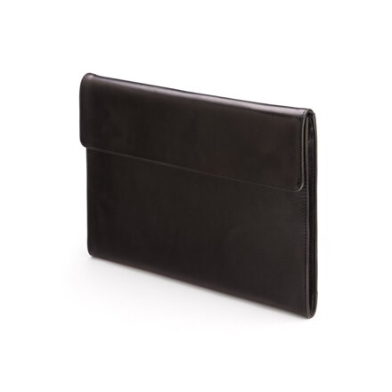 Leather cover for documents/tablet black