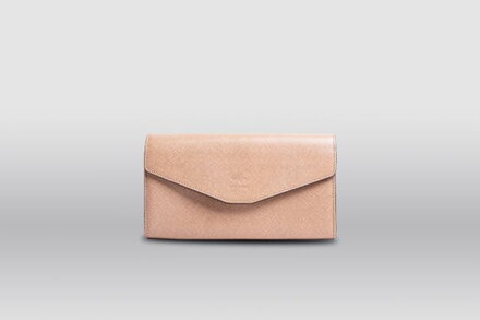 Large wallet Beige