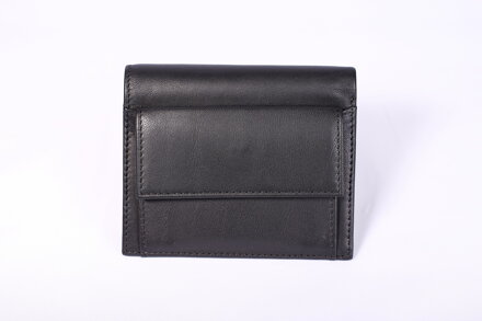 Minimalistická peňaženka čierna/bordová