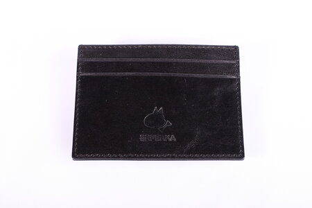 Peňaženka na kreditné karty čierna