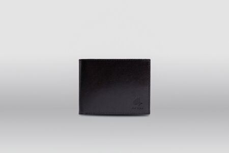 Peňaženka čierna - zelená