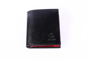 Kompaktná peňaženka čierna/červená